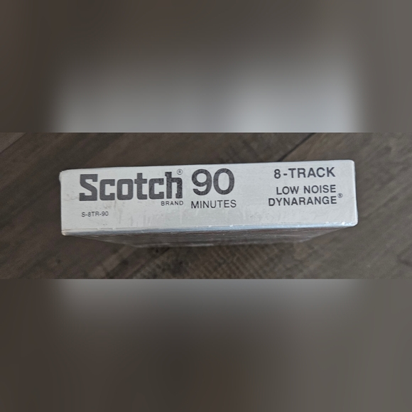 3M SCOTCH 90 MINUTE 8-TRACK TAPE LOW NOISE DYNARANGE Factory Sealed - Picture 3 of 3